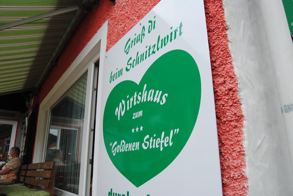 Bed & Breakfast Goldener Stiefel Мариацел Екстериор снимка